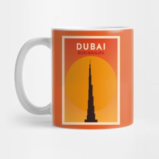 Dubai Burj Khalifa Mug